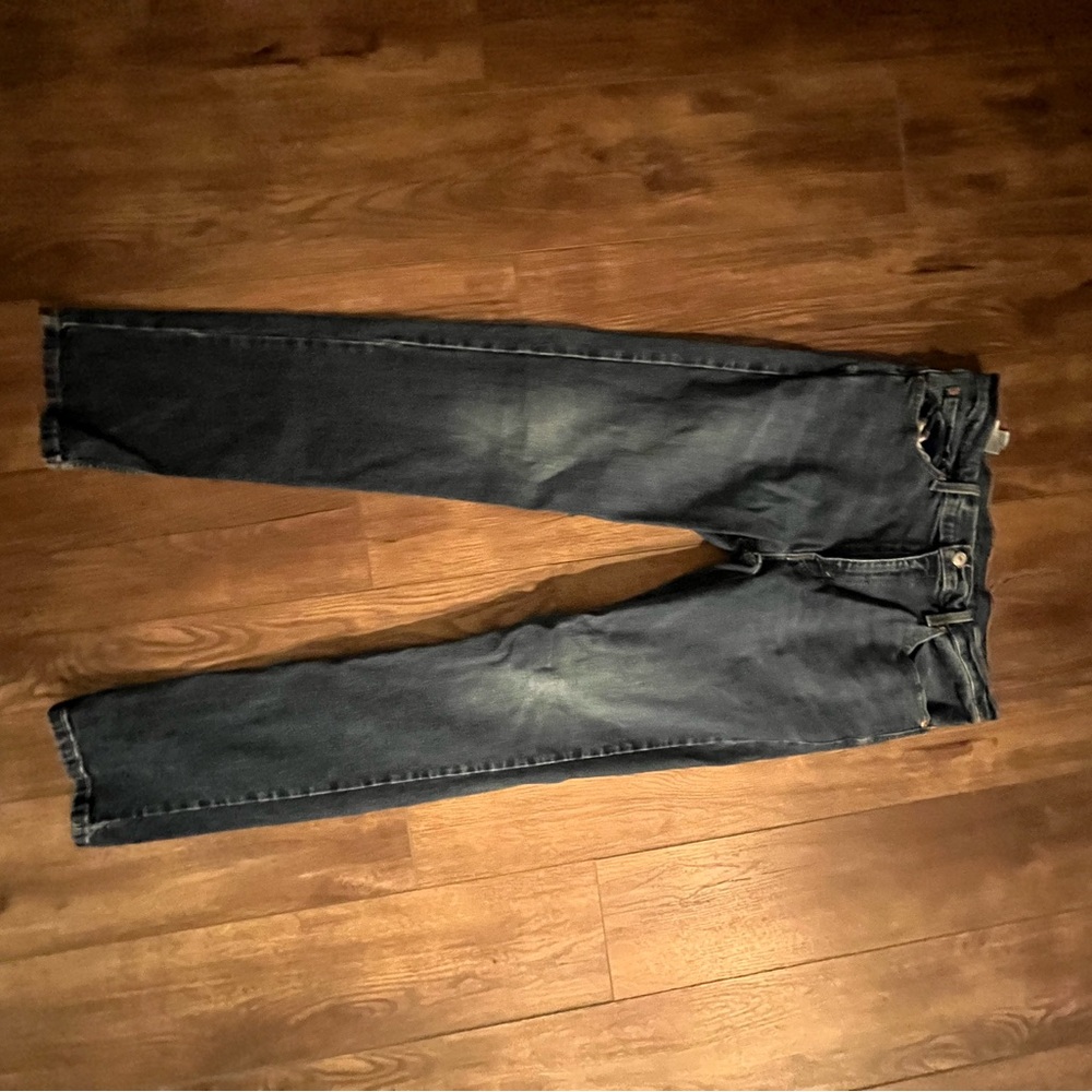 Dark Blue Denim Jeans
